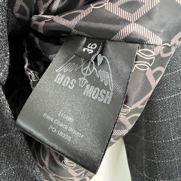 Mos Mosh gray plaid career blazer - Picture 5 of 6